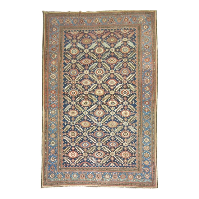 Zabihi Collection Tribal Large Antique Malayer Rug - 10'1" x 16'2" For Sale