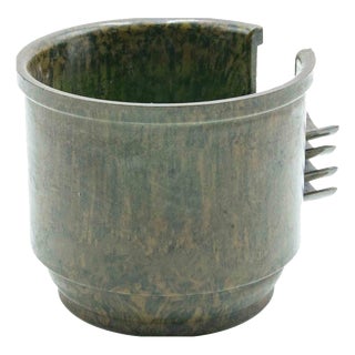 Vintage Set of Bakelite Ashtrays in Container, 1930s, Set of 5 For Sale