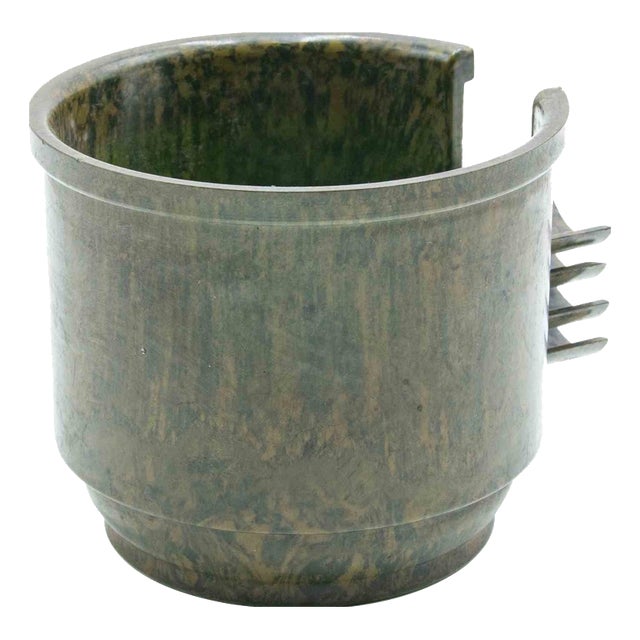 Vintage Set of Bakelite Ashtrays in Container, 1930s, Set of 5 For Sale