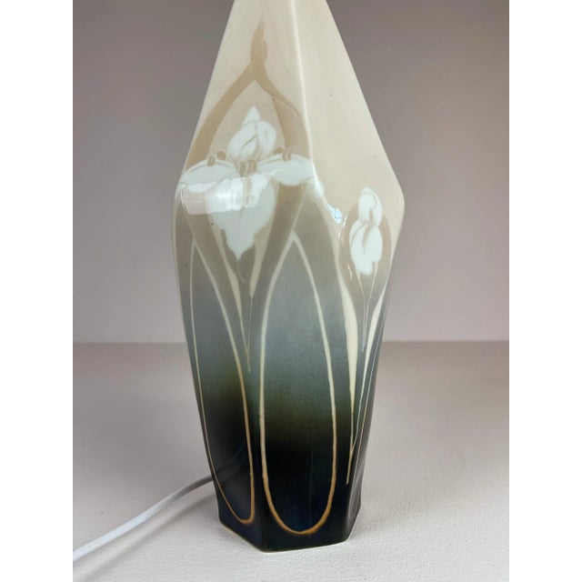 Art Nouveau Table Lamp from Rörstrand, Sweden, 1900s For Sale - Image 9 of 15