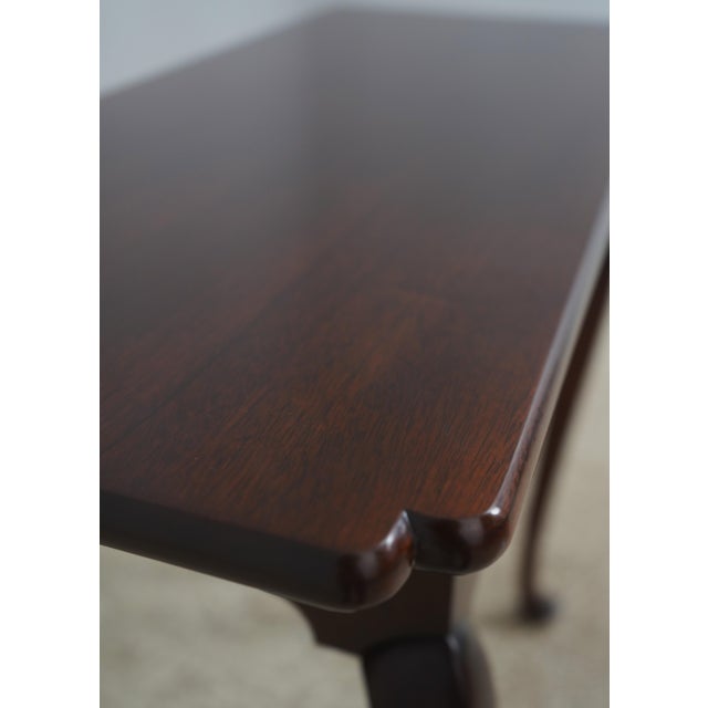 Stickley Colonial Williamsburg Mahogany Drop Side Table For Sale - Image 13 of 18