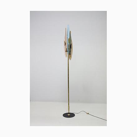 Vintage Dahlia Floor Lamp by Max Ingrand for Fontana Arte, 1958 For Sale - Image 18 of 18