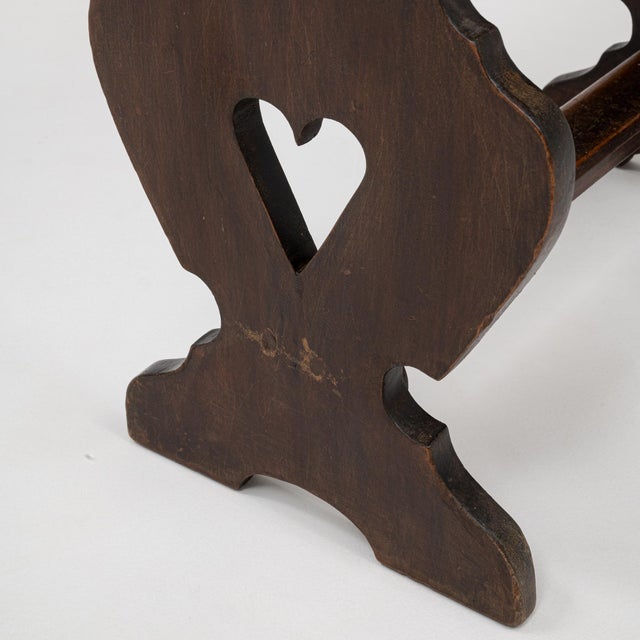 20th Century French Wooden Stool For Sale - Image 14 of 18