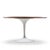 Knoll Eero Saarinen for Knoll Mid Century 54 Inch Walnut Tulip Dining Table For Sale - Image 4 of 6