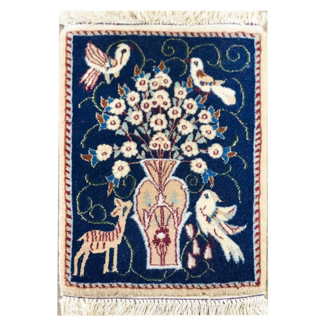 Traditional Vintage Pictorial Nain Rugs - a Pair For Sale - Image 3 of 13