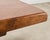 Brown Country French Provincial Oak Double Trestle Dining Table 7 Ft For Sale - Image 8 of 18