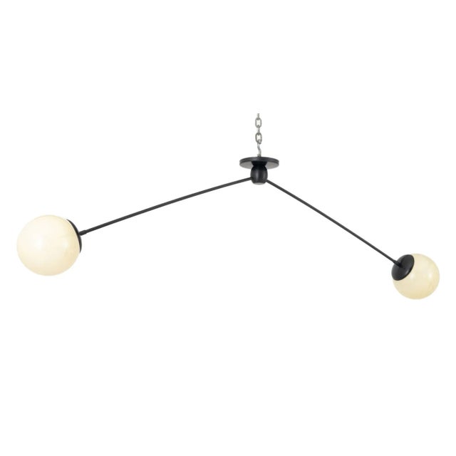 Jason Miller Jason Miller X Roll & Hill "Modo Linear" Pendant For Sale - Image 4 of 7