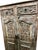 Wood Antique Spanish Style Armoire Carved Storage Bar Cabinet For Sale - Image 7 of 9