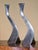 Vintage Modernist Chrome Candleholder, 1980s, Set of 2 For Sale - Image 9 of 9