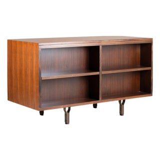 Mid-Century Double-Sided Wooden Sideboard, 1950s For Sale