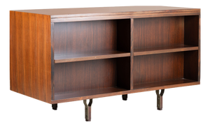 Mid-Century Double-Sided Wooden Sideboard, 1950s