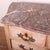 Wood French Painted Commode in Marble and Pine For Sale - Image 7 of 9