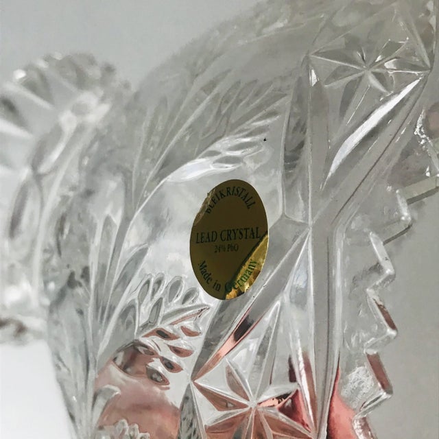 We love this lead crystal catchall bowl for pretty much anything! Still has the original sticker attached.