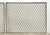 Mid 20th Century Pair of Reclaimed Industrial Steel Mesh Security Panels 41.5 X 31 In. For Sale - Image 5 of 10