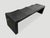 Wood Andrianna Shamaris Charred Wave Bench For Sale - Image 7 of 18