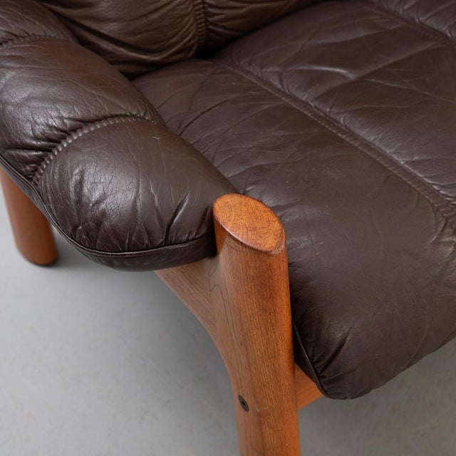 Ekornes ASA Ekornes Montana Armchairs – A Pair For Sale - Image 4 of 6