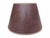 Mid 20th Century Vintage Crocodile Skin Burgundy and Gold Stiffel Lamp Shade For Sale - Image 5 of 14