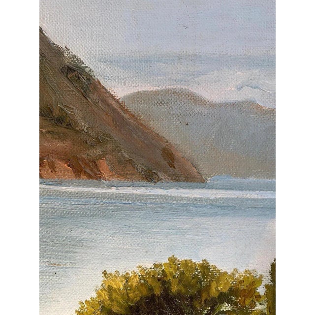 E. Bernasconi, Monte San Salvatore Lugano, Oil on Canvas For Sale - Image 4 of 9