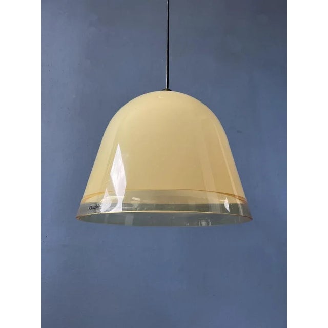 Plastic Space Age Pendant Lamp by Franco Bresciani, 1970s For Sale - Image 7 of 11
