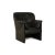 Animal Skin Leather Jori Armchair from Jori For Sale - Image 7 of 7