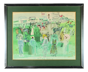 Charles Sorlier after Raoul Dufy, Epsom 39, 1960s, Lithograph