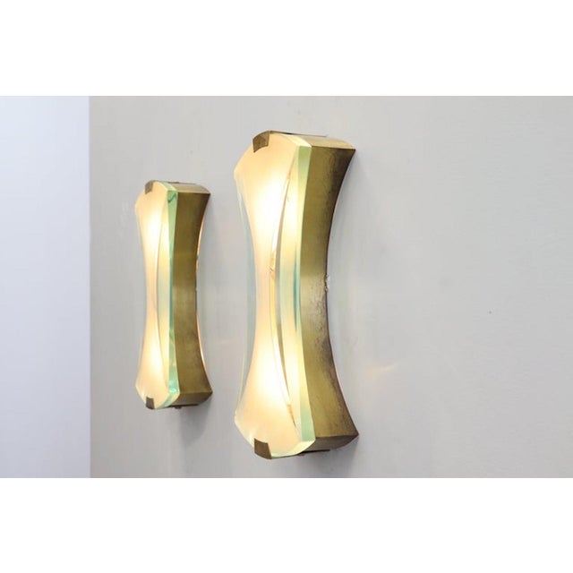 Wall Lights Model 2225 by Max Ingrand for Fontana Arte, 1950, Set of 2 For Sale - Image 13 of 18