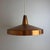Vintage Danish Pendant Lamp in Copper, 1960s For Sale - Image 4 of 10