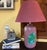 1990s Vintage Ceramic Table Lamp, 1999 For Sale - Image 5 of 8