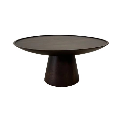 Bring style and functionality to your living space with our round solid beech wood coffee table. This beautifully crafted...