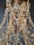 Metal Vintage Venetian Style Crystal Chandelier With Purple and Amber Crystals For Sale - Image 7 of 8