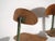 Wood Vintage Industrial Style Workshop Stools, 1950, Set of 4 For Sale - Image 7 of 10