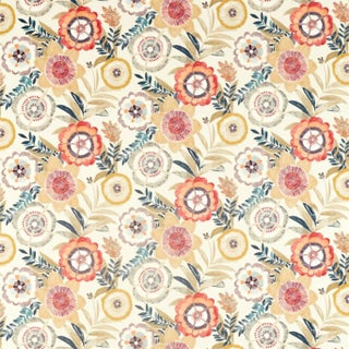 Harlequin Komovi Fabric in Sunset/Blush/Midnight - a Sample For Sale