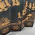 Vintage Chinese Hand Carved and Painted Crackled Room Divider/Screen For Sale - Image 4 of 12