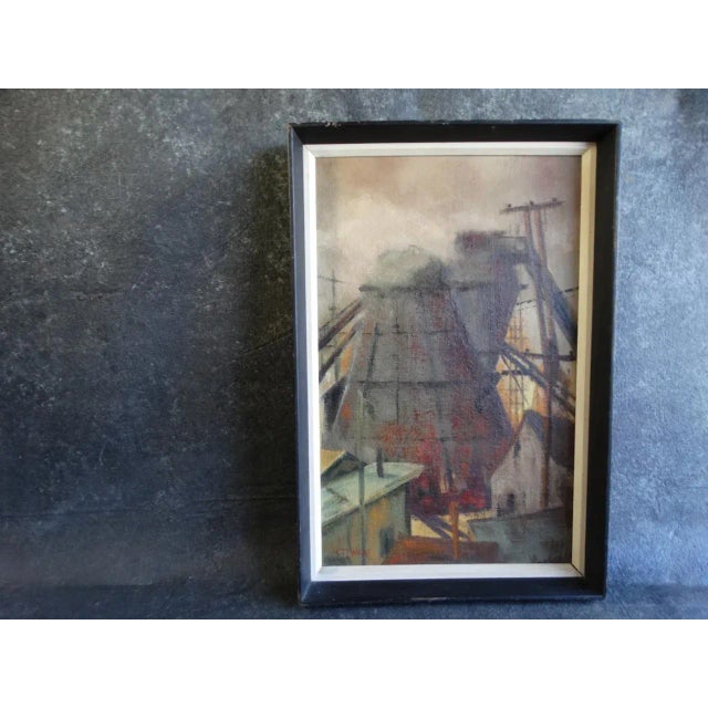 1940s Pacific Northwest Industrial Scene, Teepee Burner For Sale - Image 5 of 5