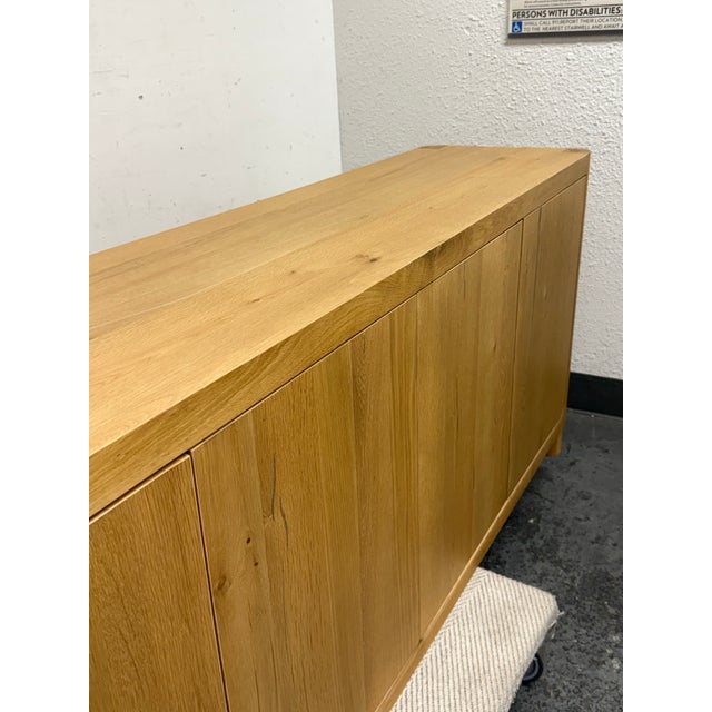 Classic Concepts Orlando Oak Wood Credenza For Sale In San Francisco - Image 6 of 12