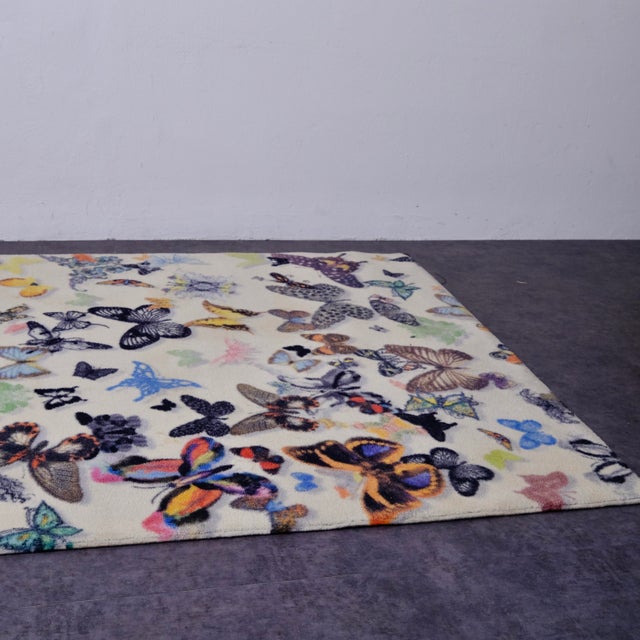 Butterfly Parade Opalin Rug by Christian Lacroix for Designers Guild, 2011 For Sale - Image 9 of 16