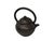 Chinese Handmade Dark Brown Zisha Clay Arch Handle Display Teapot Art For Sale In San Francisco - Image 6 of 13