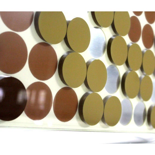 Mid 20th Century Vintage Mid Century Three-Dimensional Wall Hanging Plaque Art For Sale - Image 5 of 7