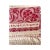 Victorian Turkey Red and Natural Linen Damask Fringed Table Runner Textile For Sale In San Francisco - Image 6 of 7