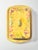 Terre E Provence Yellow & Green Earthenware Rectangle Butter Dish For Sale - Image 4 of 7