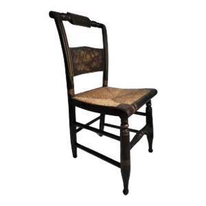 Early 19Thc Original Stenciled Hitchcock Child's Chair