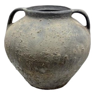 Vintage Moldovan Terracotta Vessel For Sale