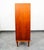 Mid-Century Modern Mid Century Danish Cabinet Highboy Solid Teak Denmark Drawer Sliding Doors Shelf For Sale - Image 3 of 12