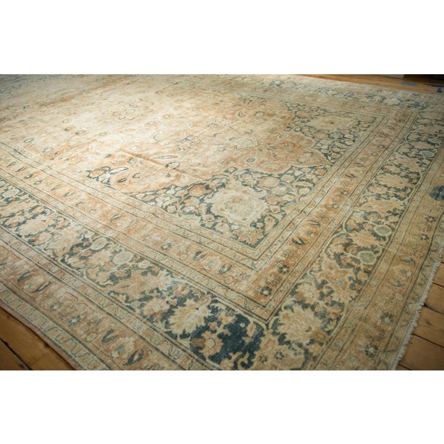 Vintage Distressed Khorassan Carpet - 11'6" X 16'7" For Sale - Image 10 of 12