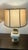 Hollywood Regency Vintage Stiffel Hollywood Regency Style Brass & Cream Porcelain Table Lamps- A Pair For Sale - Image 3 of 18