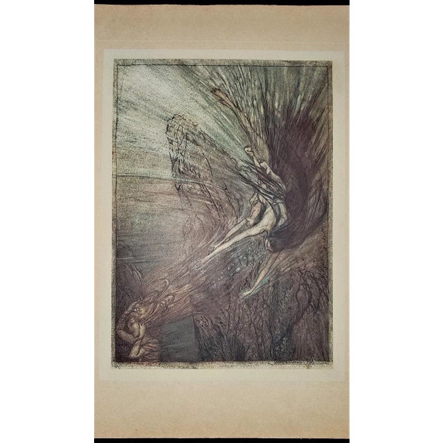 The Rhinegold and the Valkyrie Illustrated by a Rackham First Edition For Sale - Image 9 of 13