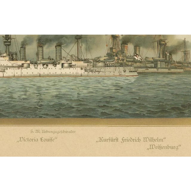 1900 - 1909 Navy Training Squadron, 1903, Paper For Sale - Image 5 of 6