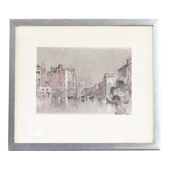 William Turner, Watercolor Art Print, 1970s, Watercolour For Sale