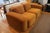 Contemporary Sarah Ellison "Muse" 4-Piece Modular Sofa, Cognac Velvet For Sale - Image 3 of 12