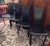 Cattelan Italia Vintage Cattelan Italia “Lara” Black Leather Dining Chairs – Set of 8 – Made in Italy For Sale - Image 4 of 5